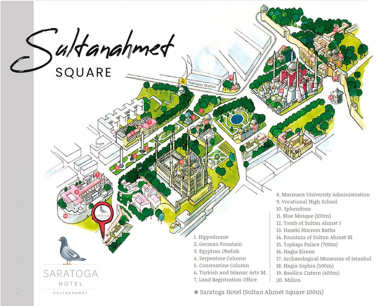 Saratoga Hotel Sultanahmet Istanbul Eksteriør billede
